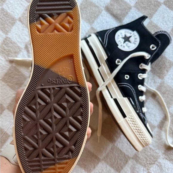 Converse Black High-Top Sneakers - Picture 3 of 6